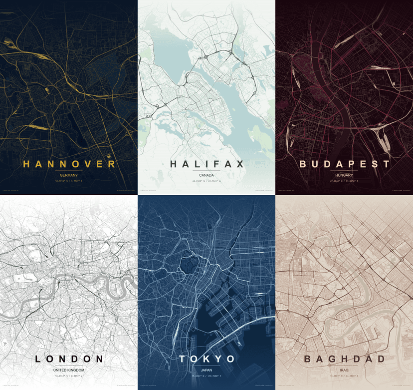 Map Poster Example 1